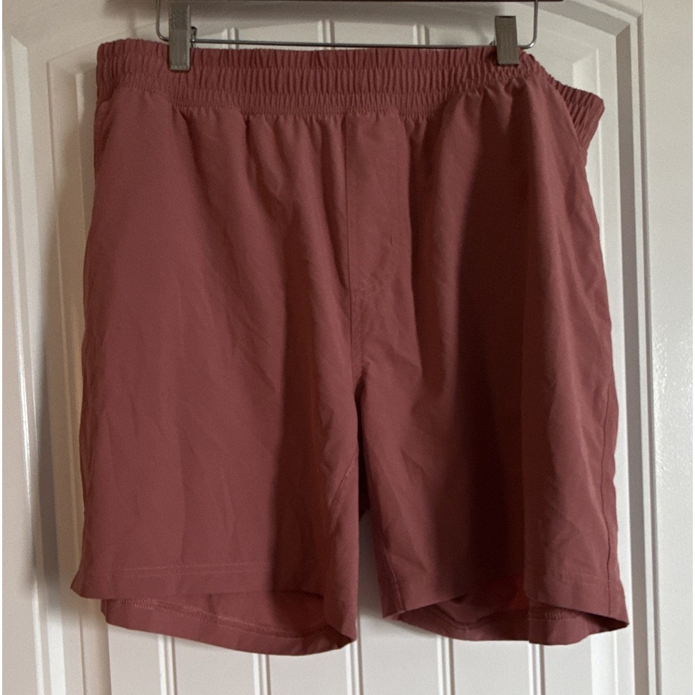Rhone Men's Clay Lined Athletic Shorts XL Drawstring Elastic Waist
